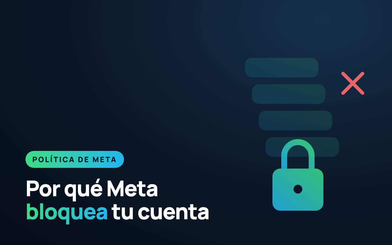Meta bloquea cuentas de WhatsApp Business por el patrón de envío